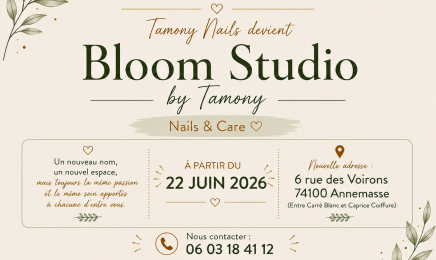 Bloom studio by Tamony : Manucure à Annemasse