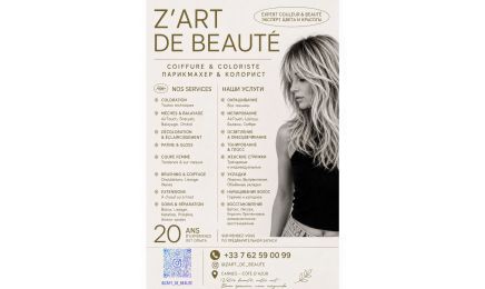 Z'ART DE BEAUTE : Coiffeur à Cannes