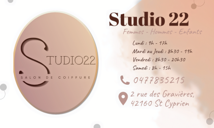 Studio 22 : Coiffeur à Saint-Cyprien