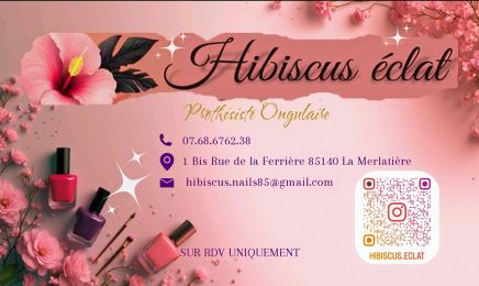 Hibiscus Éclat : Manucure à La Merlatière