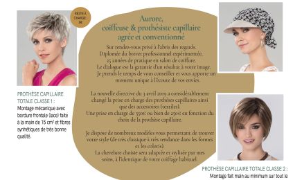 Aurore coiffure et prothésiste capillaire agréé : Coiffeur à Bourg-Saint-Andéol