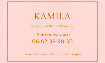 KAMILA - Bien-être et Beauté Féminine  : Institut de beauté à Chaumes-en-Brie