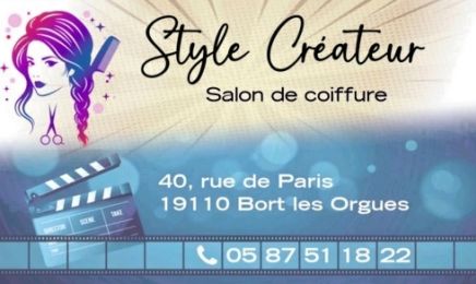 Style Créateur Coiffure  : Coiffeur à Bort-les-Orgues