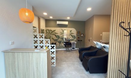Coté salon  : Coiffeur à Châteaurenard