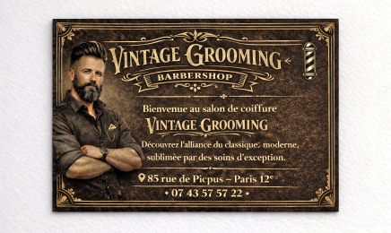 Vintage Grooming : Coiffeur à Paris