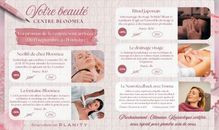 Votre beauté - Centre Bloomea : Institut de beauté à Le Relecq-Kerhuon