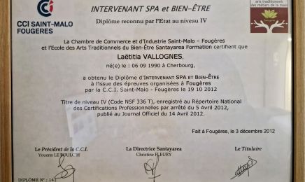 Au coeur des mains / Laëtitia Vallognes : Institut de beauté à Valognes