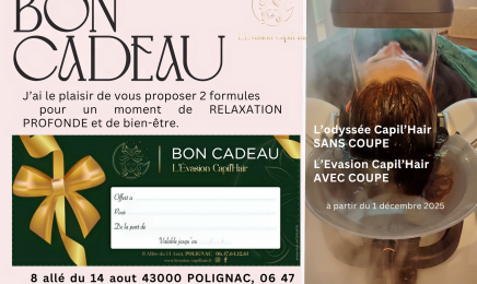 L’évasion Capil’Hair : Coiffeur à Polignac