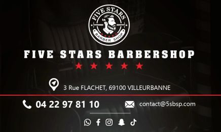 Five Stars Barbershop : Institut de beauté à Villeurbanne