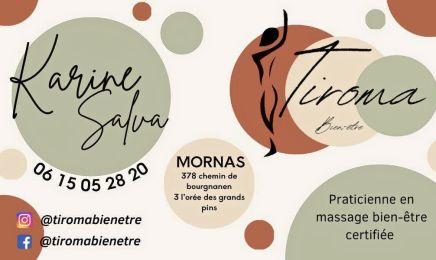 Tiroma Bien-être : Institut de beauté à Mornas