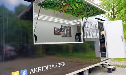 AKRIDI Barber Truck : Barbier à Ostwald