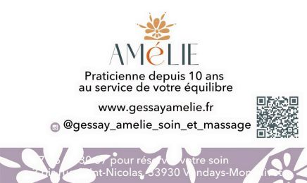 Amélie Gessay - Acupression, Massages, Réflexologie : Institut de beauté à Vendays-Montalivet