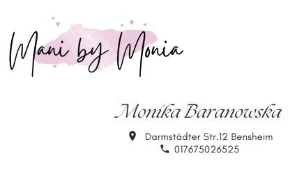 Mani by Monia: Nagelstudio in Bensheim