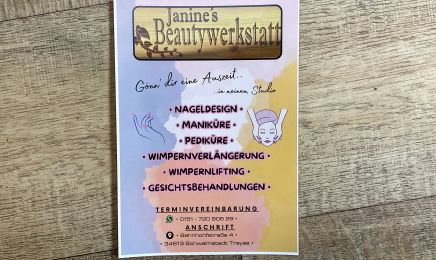 Janine's Beauty Werkstatt : Kosmetikstudio in Schwalmstadt