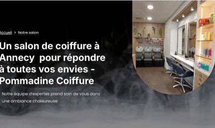 Pommadine : Coiffeur à Annecy