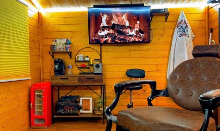 La cabane du Barbier : Barbier à Le Taillan-Médoc