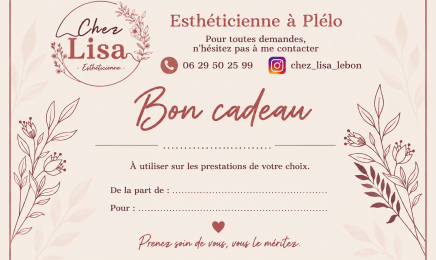 Chez Lisa : Institut de beauté à Plélo