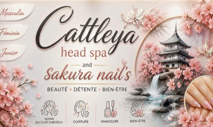 Cattleya Head Spa et Sakura nail's : Manucure à Le Pizou