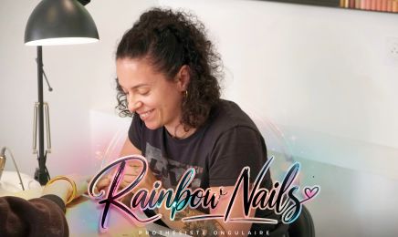 Rainbow nails : Manucure à Bon-Encontre