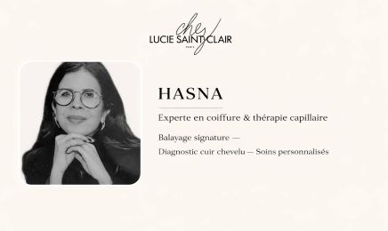 Lucie Saint-Clair avec Hasna - Maison de Coiffure : Coiffeur à Sceaux