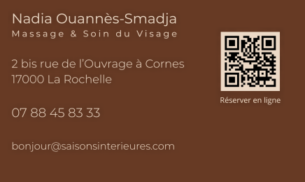 Saisons Intérieures : Institut de beauté à La Rochelle