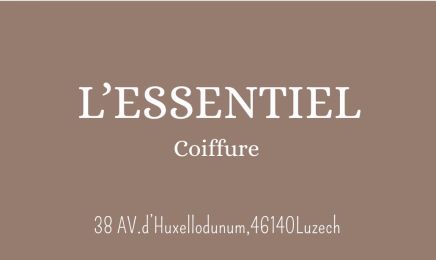 L'Essentiel Coiffure : Coiffeur à Luzech