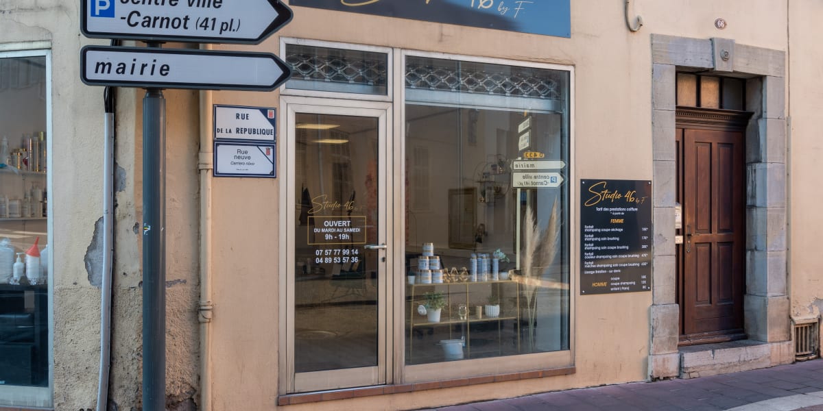 Studio 46 By F - Coiffure Le Luc - Photo de couverture - OneBooking