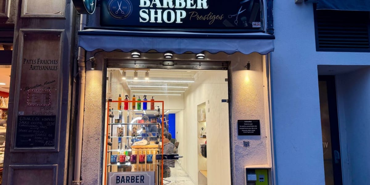 BARBERSHOP PRESTIGE - Coiffure Cannes - Photo de couverture - OneBooking