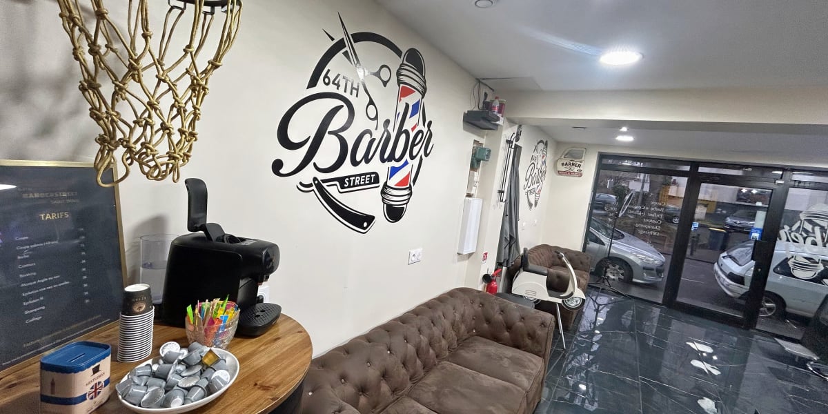 64TH Barber street - Coiffure Saint-Denis - Photo de couverture - OneBooking