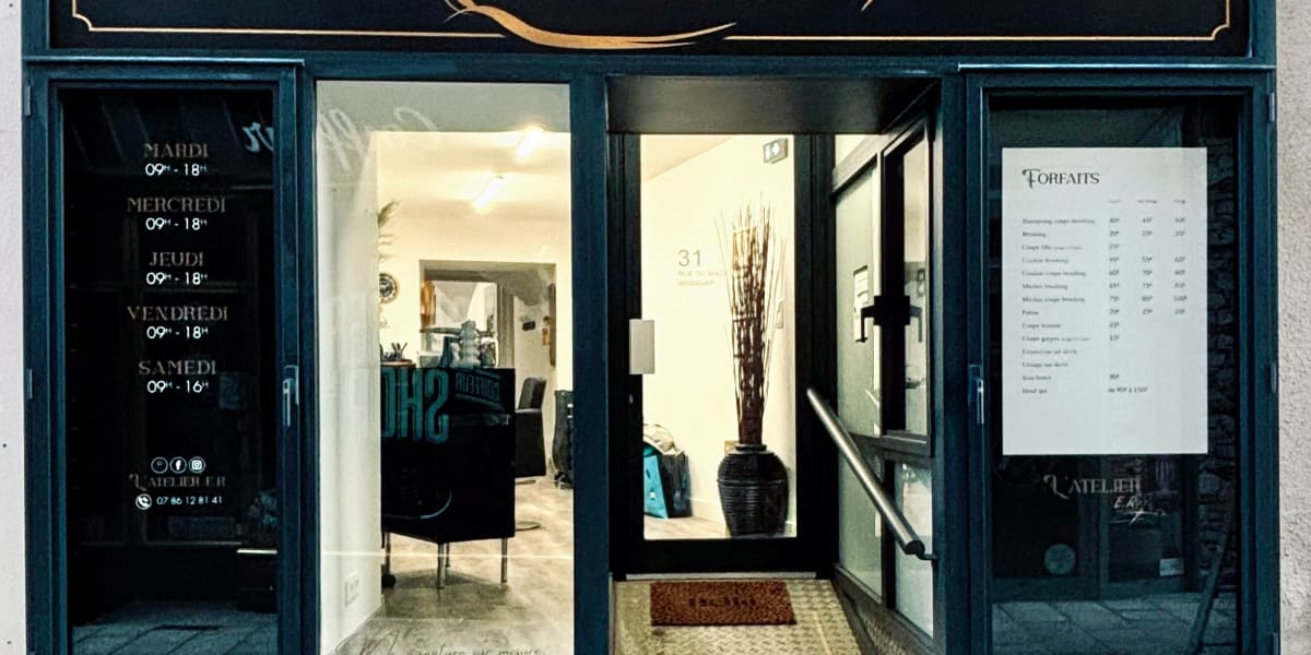 L’Atelier ER - Coiffure Gap - Photo de couverture - OneBooking