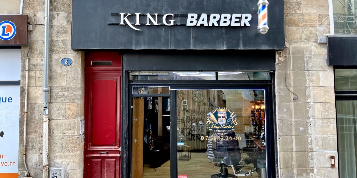 King Barbershop - Barbier Bordeaux - Photo de couverture - OneBooking