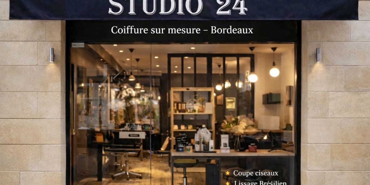 Studio 24 - Coiffure Bordeaux - Photo de couverture - OneBooking