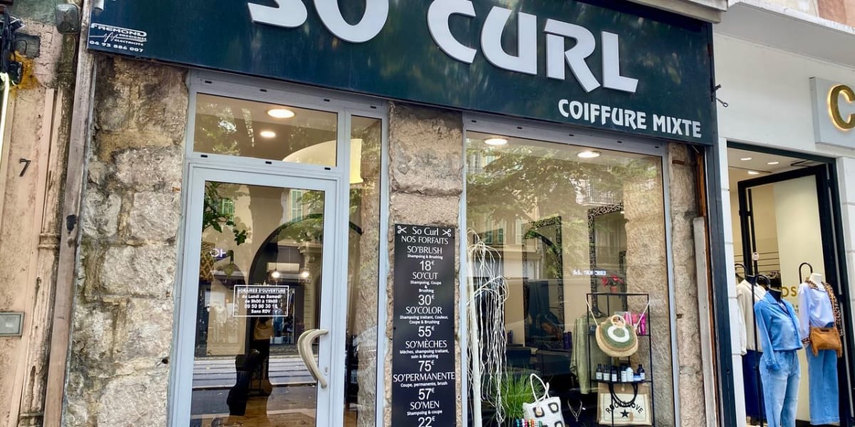 So Curl - Coiffure Nice - Photo de couverture - OneBooking