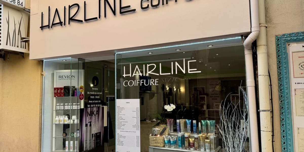 HairLine Coiffure - Coiffure Cannes - Photo de couverture - OneBooking