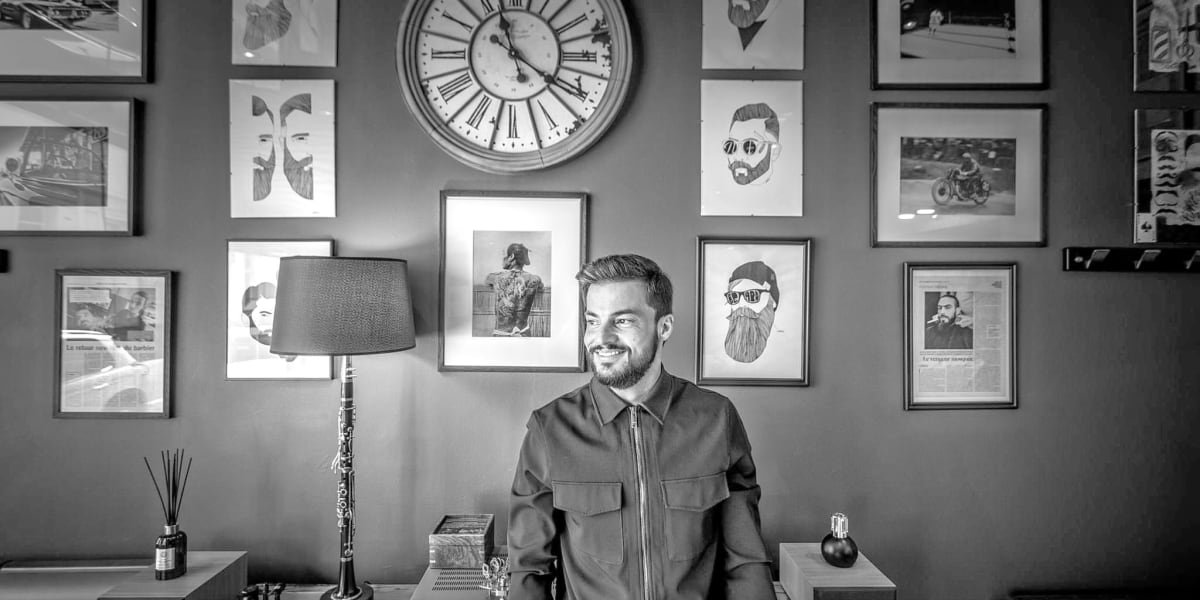 Nicolas Legrix Maître Barbier - Barbier Le Havre - Photo de couverture - OneBooking