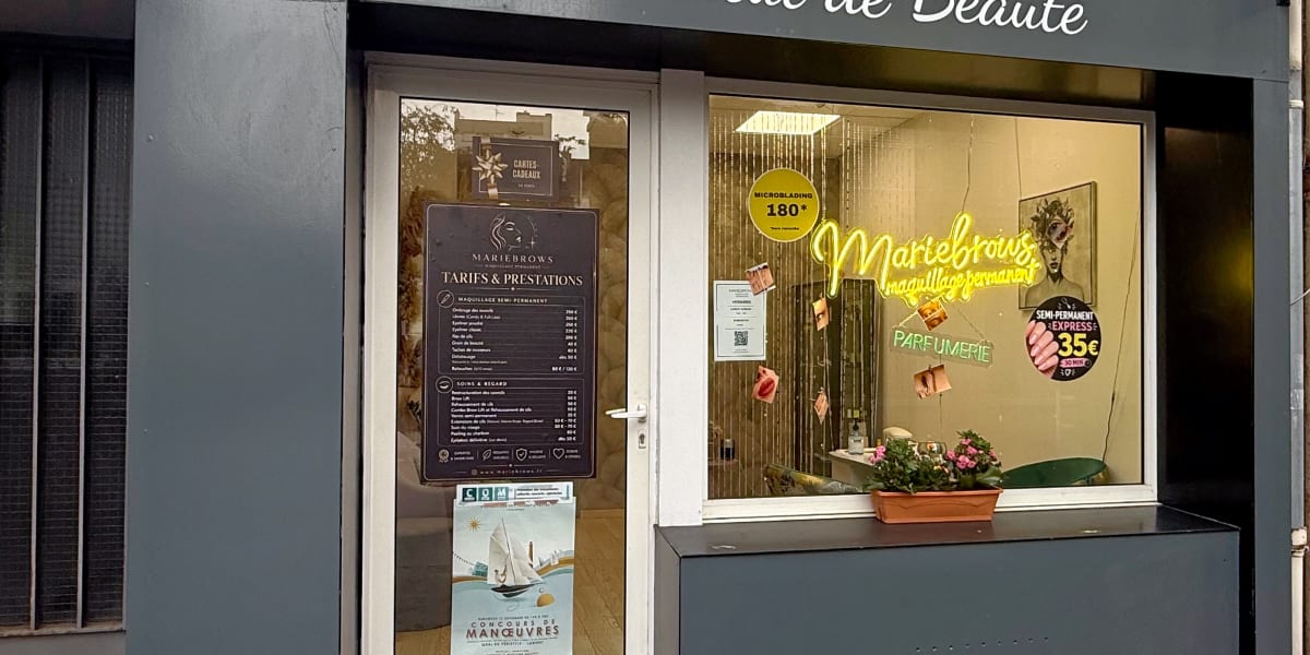 Marie Brows - Sourcils & cils Lorient - Photo de couverture - OneBooking