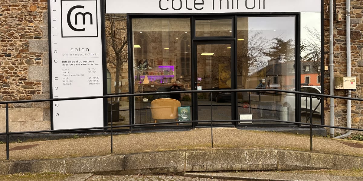 Coté Miroir - Coiffure Pordic - Photo de couverture - OneBooking