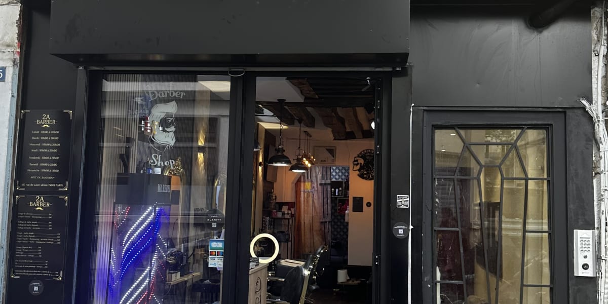2A Barber - Coiffure Paris - Photo de couverture - OneBooking
