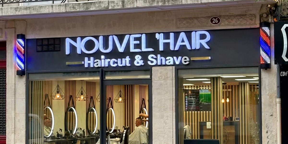 Nouvel'Hair Coiffure - Barbier Bordeaux - Photo de couverture - OneBooking