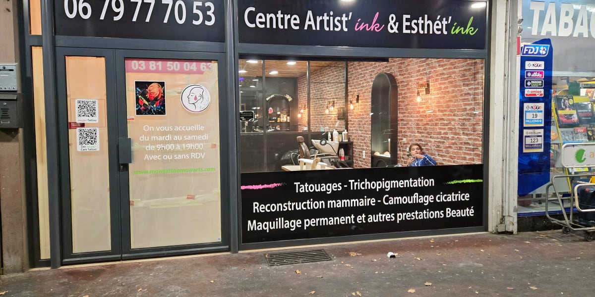 Centre artist’ink et esthét’ink Mow Tattoo & Co. - Onglerie Besançon - Photo de couverture - OneBooking