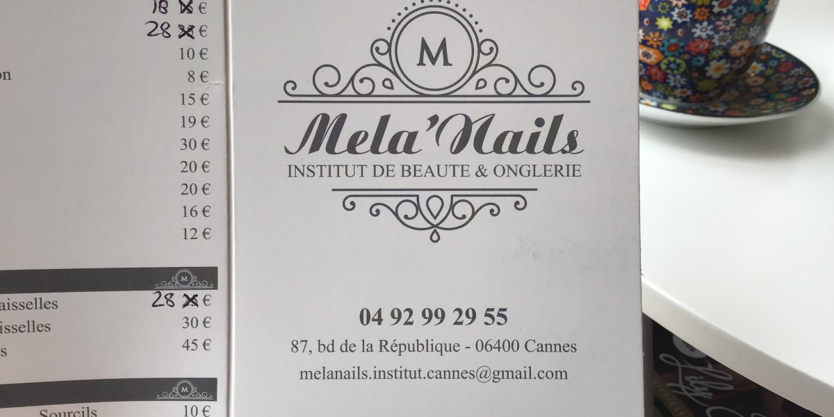 Mela' Nails - Institut de beauté Cannes - Photo de couverture - OneBooking