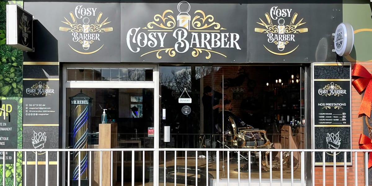 COSY BARBER - Barbier Bordeaux - Photo de couverture - OneBooking
