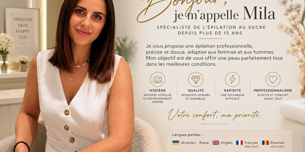 Mila Hevorhian - Épilation Professionnelle chez Fitness Club FLEXX - Coiffure Nice - Photo de couverture - OneBooking