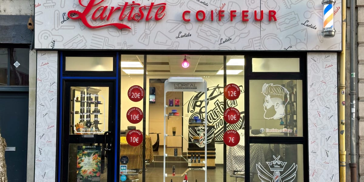 L’Artiste Coiffeur (Barber shop) - Coiffure Angers - Photo de couverture - OneBooking