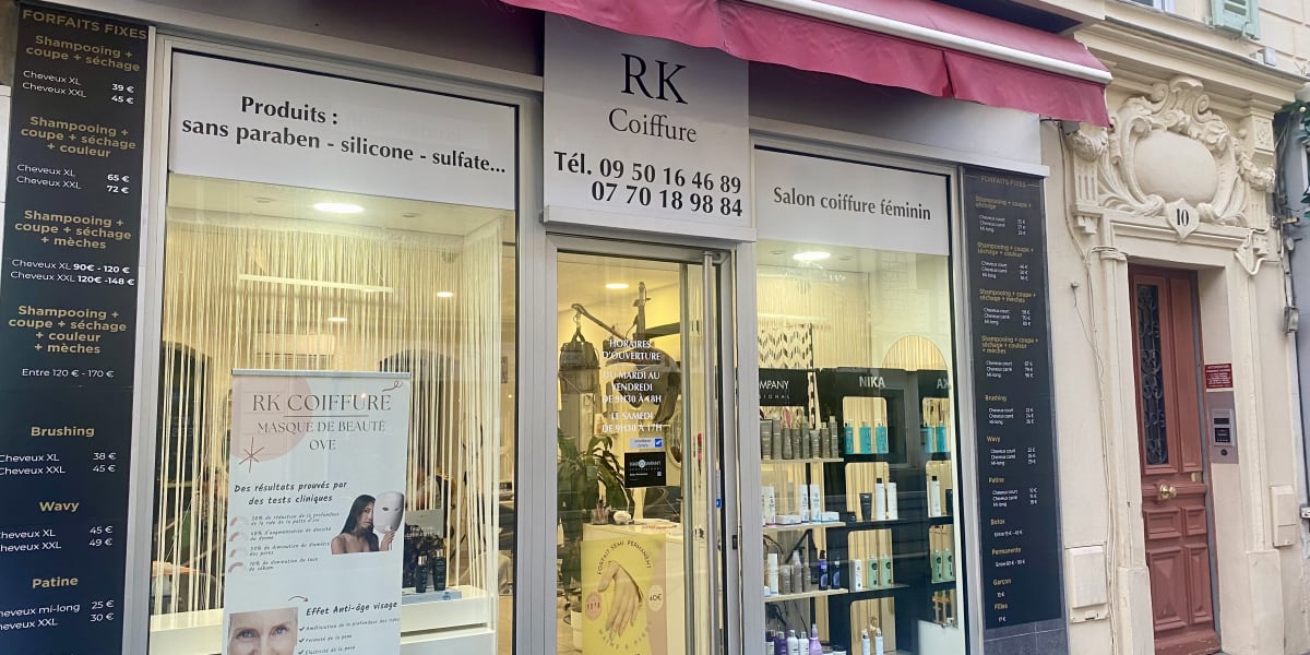 RK Coiffure & Studio Ongles by Ran - Coiffure Nice - Photo de couverture - OneBooking