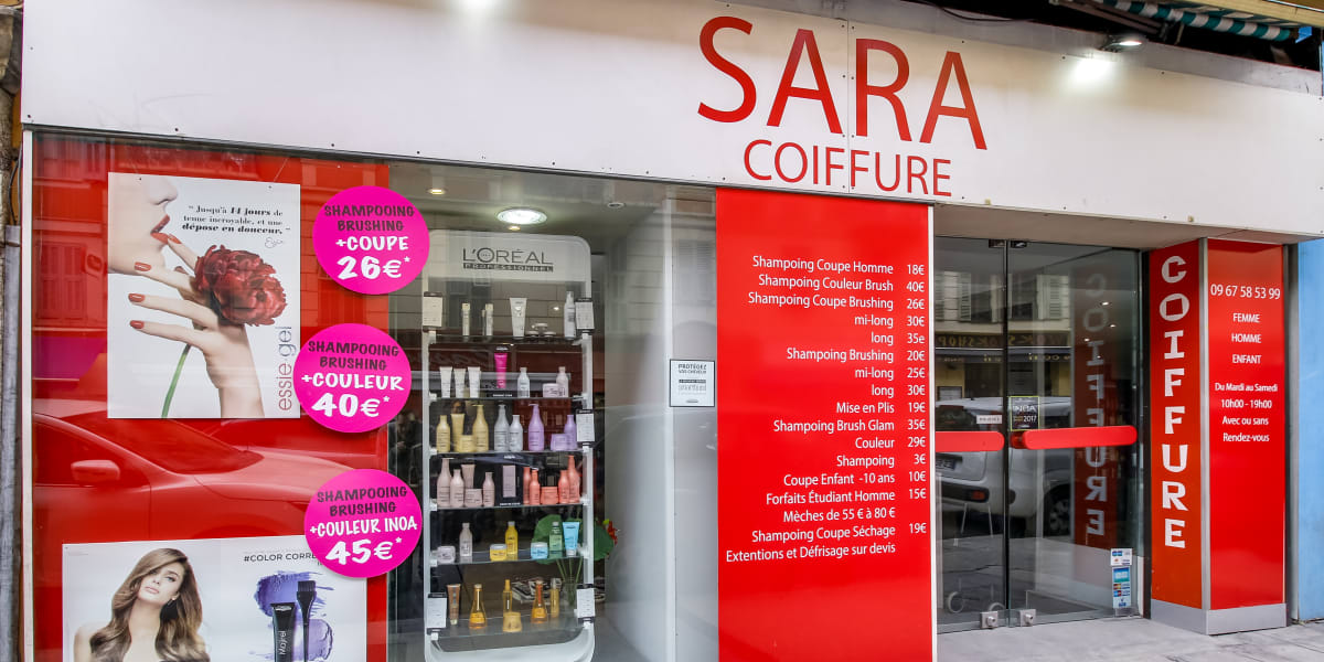 Sara Coiffure - Coiffure Nice - Photo de couverture - OneBooking