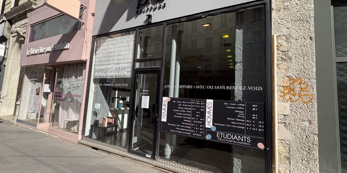Joyce Coiffure - Coiffure Lyon - Photo de couverture - OneBooking