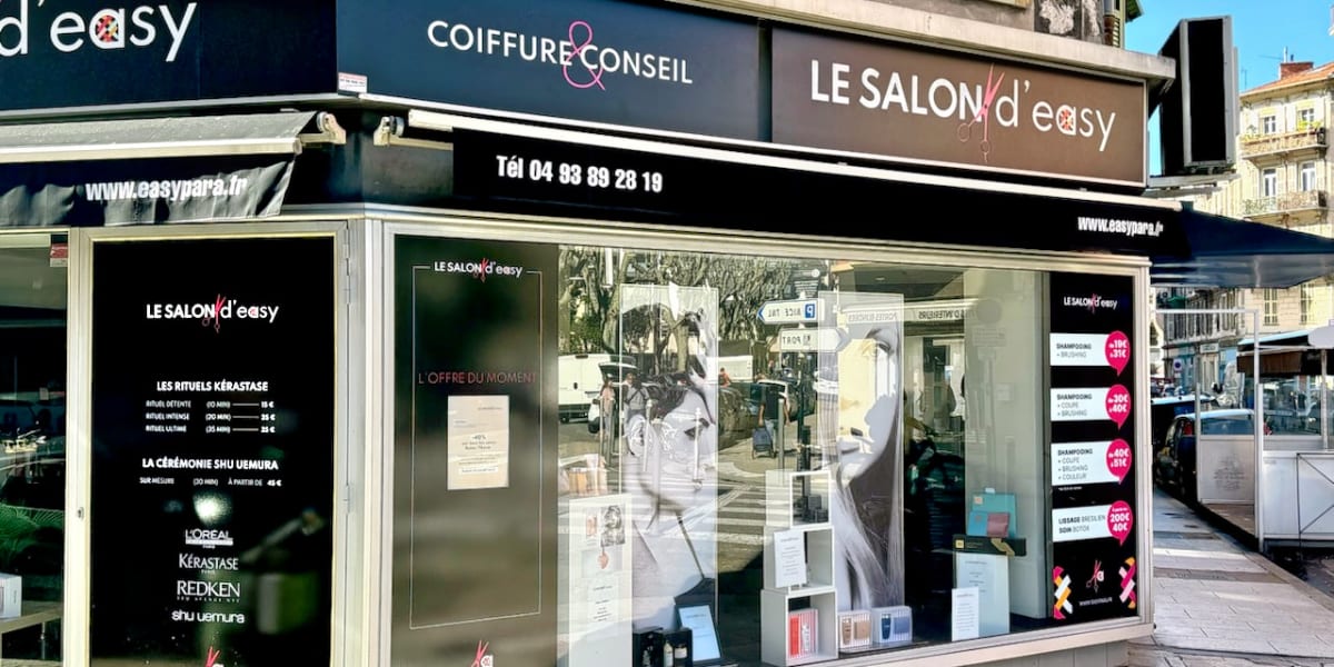 Le Salon d'Easy - Coiffure Nice - Photo de couverture - OneBooking