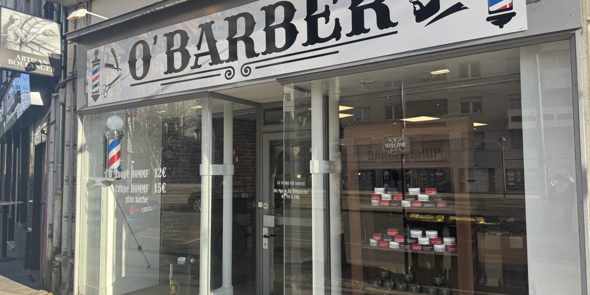 O Barber - Barbier Saint-Étienne - Photo de couverture - OneBooking
