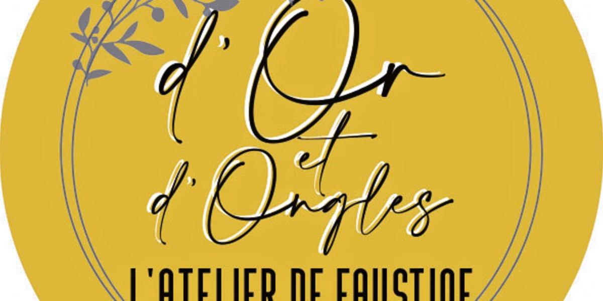 L’atelier de Faustine - D’or et d’ongles - Onglerie Orcet - Photo de couverture - OneBooking